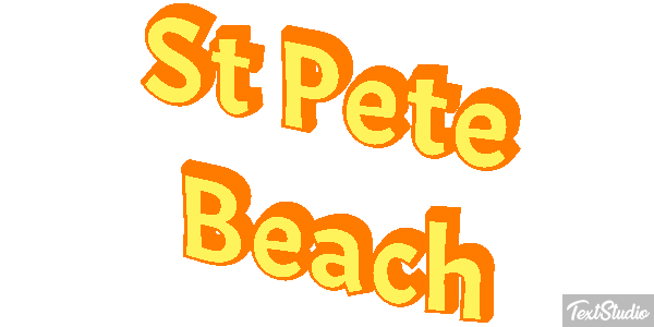 St Pete Beach Efekt tekstowy