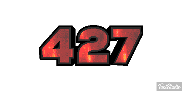 427 Text effect