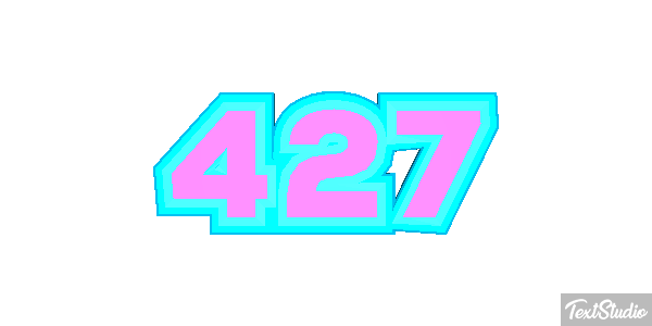 427 Text effect