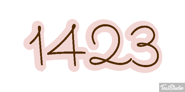 1423 Текстовый эффект