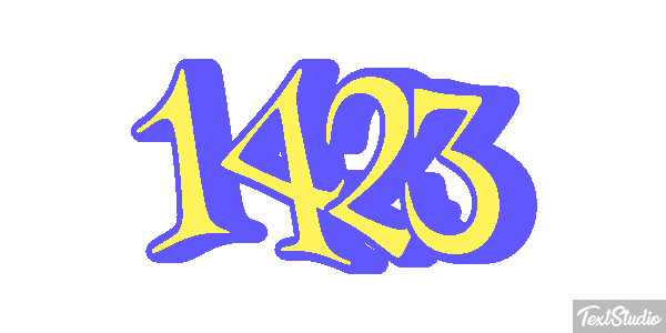 1423 Текстовый эффект
