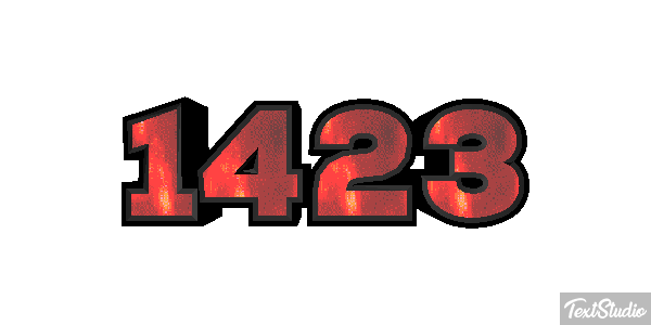 1423 Текстовый эффект