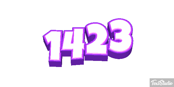 1423 Текстовый эффект