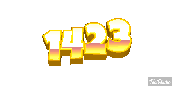 1423 Текстовый эффект