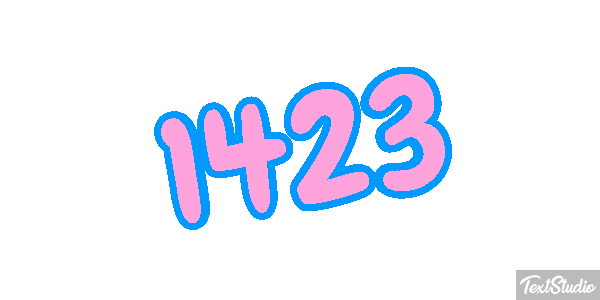 1423 Текстовый эффект