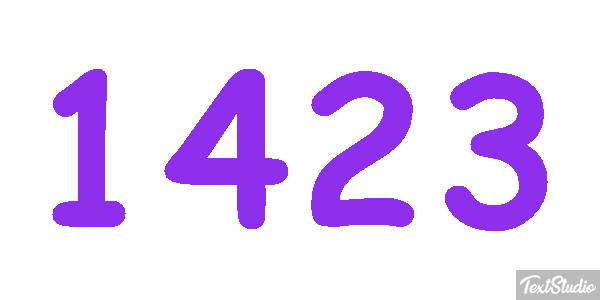 1423 Текстовый эффект