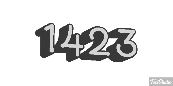 1423 Текстовый эффект