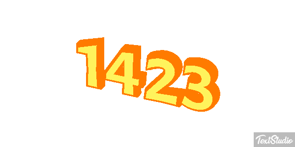 1423 Текстовый эффект