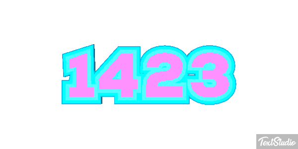 1423 Текстовый эффект