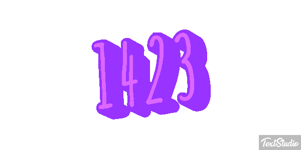1423 Текстовый эффект