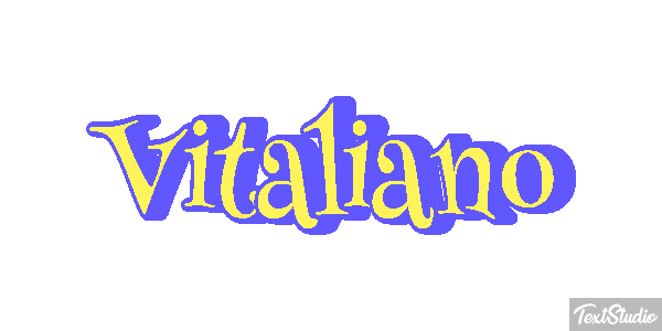 Vitaliano Effet de texte