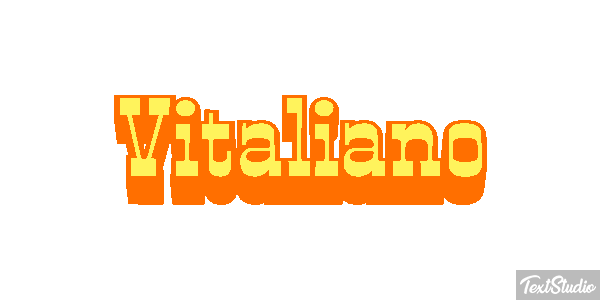 Vitaliano Effet de texte