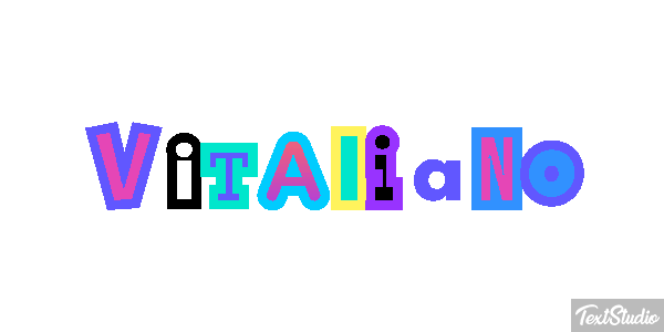 Vitaliano Effet de texte