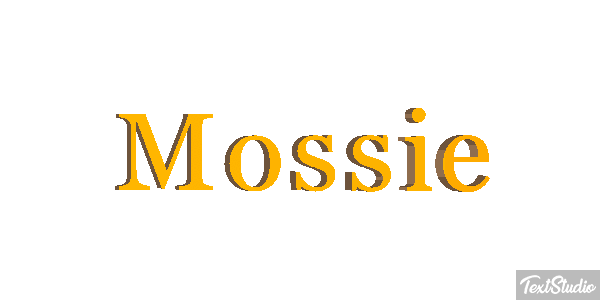 Mossie Текстовый эффект