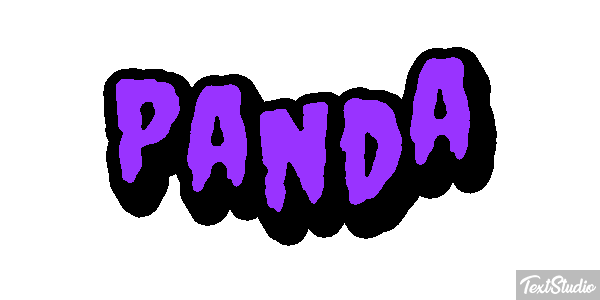 Panda Metin efekti