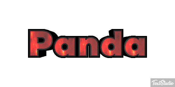 Panda Metin efekti