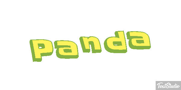 Panda Metin efekti