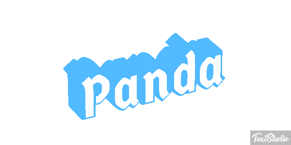 Panda Metin efekti