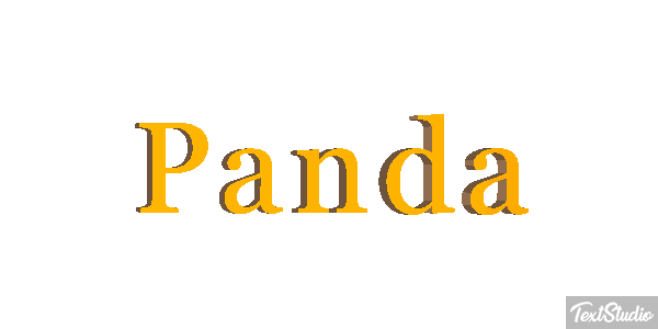 Panda Metin efekti