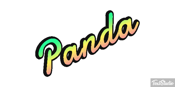 Panda Metin efekti
