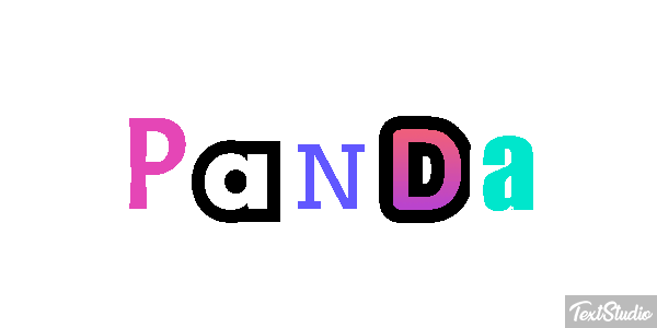 Panda Metin efekti