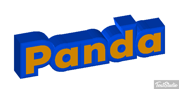 Panda Metin efekti