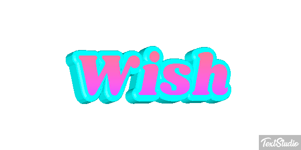 Wish Efecto de texto