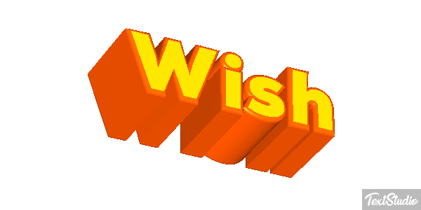 Wish Efecto de texto