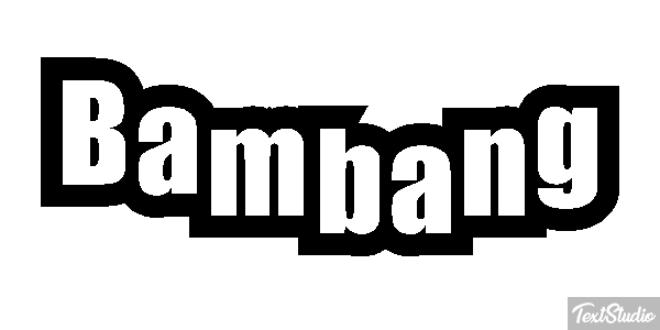 Bambang Text effect