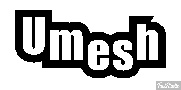 Umesh Effetto testo