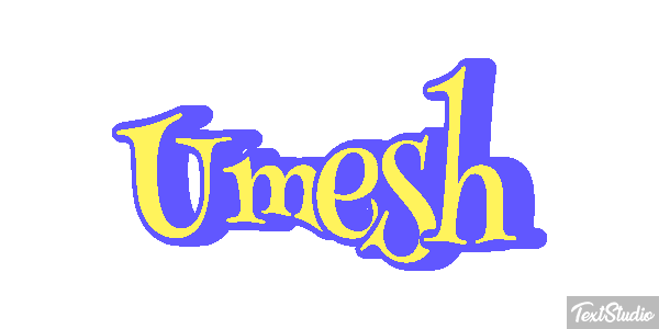 Umesh Effetto testo