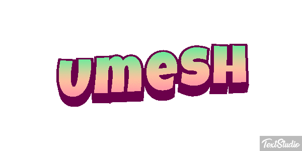 Umesh Effetto testo