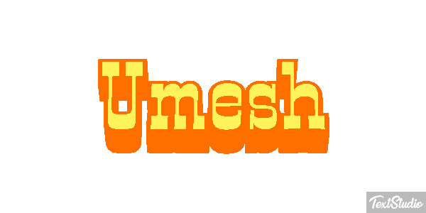 Umesh Effetto testo