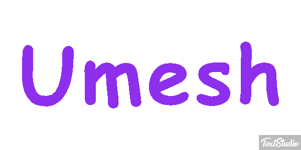 Umesh Effetto testo
