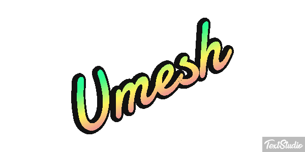 Umesh Effetto testo