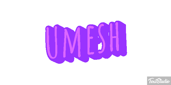 Umesh Effetto testo