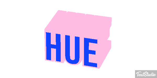 Hue Effetto testo