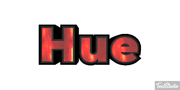 Hue Effetto testo