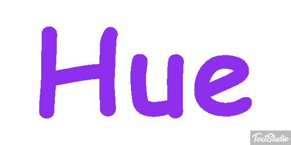 Hue Effetto testo