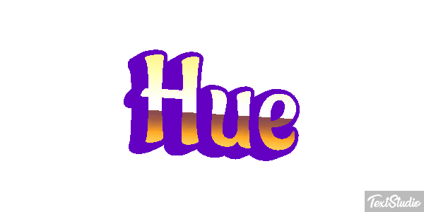 Hue Effetto testo