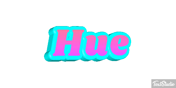 Hue Effetto testo