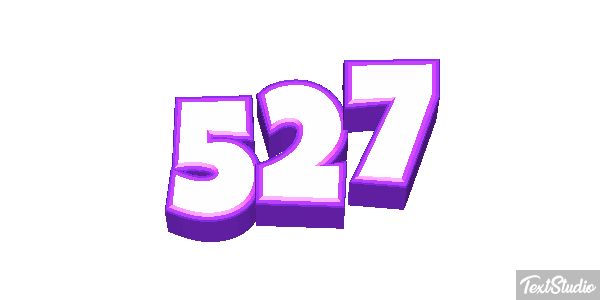 527 Text effect