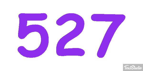 527 Text effect