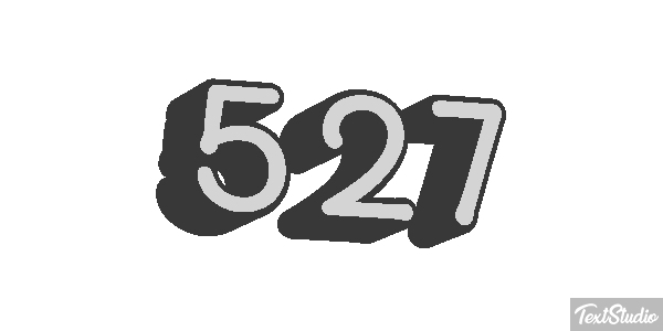 527 Text effect