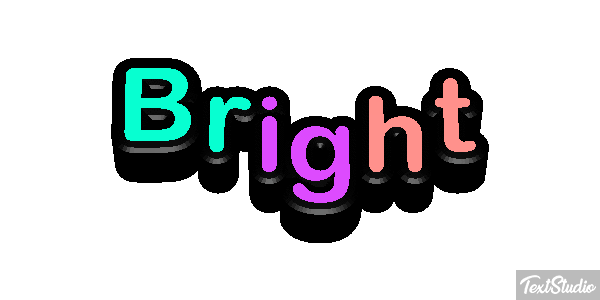 Bright Metin efekti