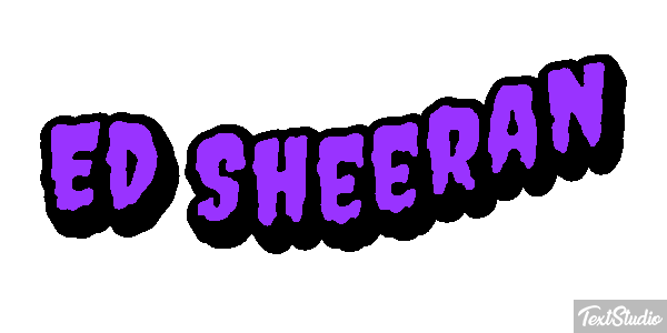 Ed Sheeran Efeito do texto