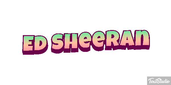 Ed Sheeran Efeito do texto