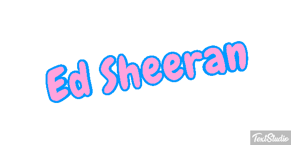 Ed Sheeran Efeito do texto