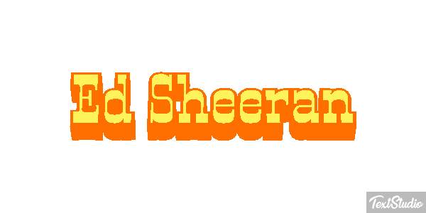 Ed Sheeran Efeito do texto