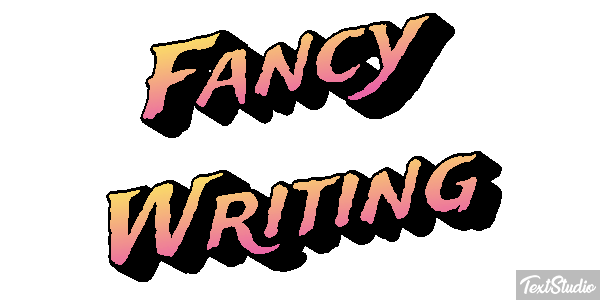 Fancy Writing テキスト効果